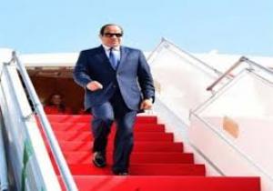 السيسى يعود إلى القاهرة بعد جولة أوروبية شملت بيلاروسيا ورومانيا