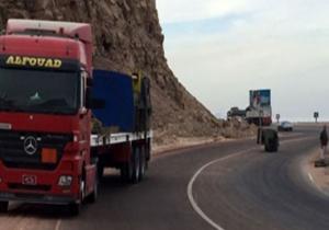 إعادة فتح طريق العين السخنة بعد إزالة آثار السيول