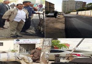 بالدقهلية : إدارة المشروعات يستكمل أعمال الرصف بمنطقه  "مساكن الشناوي" اليوم