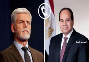 الرئيس السيسي لـ نظيره التشيكي: يجب اتخاذ خطوات فاعلة لتفادي توسع الصراع في قطاع عزة