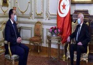 الرئيس التونسى يستقبل رئيس الوزراء فى مقر إقامته بقصر القبة