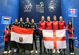 منتخب مصر يهزم إنجلترا ويتوج بلقب بطولة العالم لرجال الإسكواش