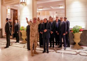 الرئيس السيسي يفتتح أعمال التجديد بمسجد السيدة نفيسة