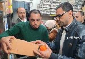 تحرير 34 إنذارًا في حملة على أسواق المنتزه ثان في الإسكندرية