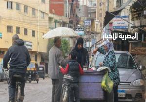 أمطار غزيرة بالمراكز الشمالية بالدقهلية