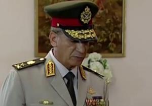 الفريق محمد زكى وزير الدفاع يهنئ الرئيس السيسي بمناسبة عيد الفطر المبارك