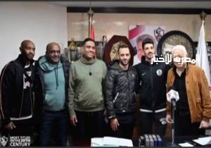 انتهاء أزمة أحمد فتوح وعبدالله جمعة في الزمالك