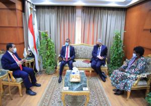 الشيخ يلتقي وزير الخدمة العامة بدولة جنوب السودان ويستعرض تجربة الإصلاح الإداري المصرية