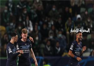 مانشستر سيتي يسحق سبورتنج لشبونة 0/5 ويضع قدما فى ربع نهائي دوري الأبطال