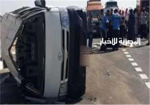 إصابة 6 أشخاص في حادث تصادم سيارة ملاكي بـ 3 سيارات الحوامدية | بالأسماء