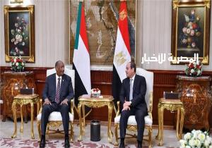 الرئيس السيسي يلتقي" البرهان " رئيس مجلس السيادة الانتقالي السوداني في الرياض