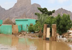 فيضانات السودان تقتل امرأة.. وتدمر عشرات المنازل