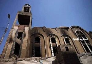 الكنيسة: ضحايا حريق كنيسة أبو سيفين 41 حالة وفاة و14 إصابة حتى الآن وفقًا لمصادر من وزارة الصحة