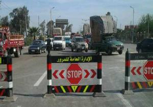 المرور: إغلاق طريق إسكندرية الزراعى جزئيا بسبب إنشاء كوبرى علوى بقلما