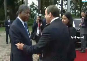 الرئيس السيسي يغادر أنجولا بعد زيارة هي الأولى من نوعها لرئيس مصري