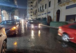 أمطار متوسطة تضرب الإسكندرية وطوارئ بين أجهزة المحافظة