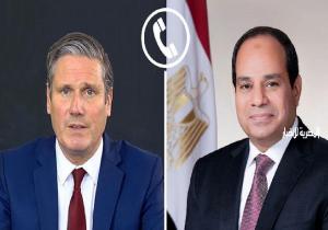 الرئيس السيسي ورئيس وزراء بريطانيا يعربان عن إدانتهما للاعتداء الإسرائيلي على قطر