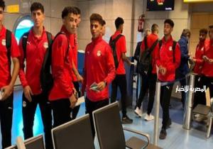 بعثة منتخب الشباب تغادر إلى تونس للمشاركة في بطولة شمال أفريقيا (صور)