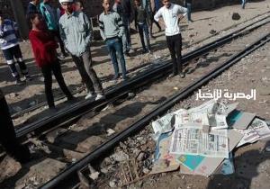 مصرع شخص صدمه قطار خلال عبوره السكة الحديد في محافظة الغربية