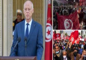 رئيس تونس: اخترت الوقوف بصف الشعب للحفاظ على الدولة وحمايتها من الفساد