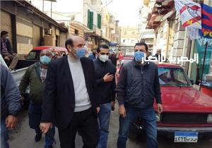 محافظ الإسكندرية يوجه بتكثيف الحملات اليومية على مخالفي الإجراءات الاحترازية