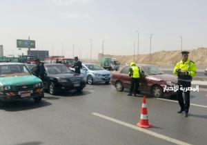 ضبط 401 مخالفة مرورية على طرق الغربية