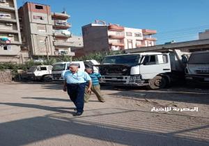 جوله ميدانية لرئيس مجلس ومدنية نبروه صباح اليوم لمتابعة  المعدات وخروجها لبدأ عملها بالشوارع
