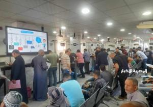 انتظام عمليات استقبال طلبات التصالح بالمركز التكنولوجي بالخانكة