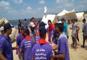 "الشباب والرياضة" بكفر الشيخ تنظم مهرجان الكشافة بمشاركة 140 شابا