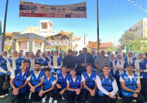"(شباب يدير شباب) يشاركون في فعاليات وأنشطة مبادرة (بداية) بالغربية"