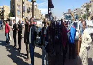 حملة مكبرة لرفع الإشغالات من شوارع المقطم