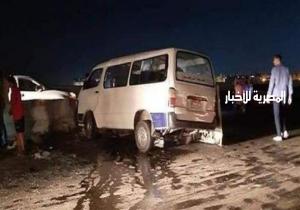 بينهم 7 أطفال أشقاء.. إصابة 11 شخصا ليبي الجنسية في انقلاب "ميكروباص" بمطروح