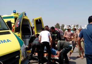 إصابة 5 أشخاص في حادث تصادم سيارتين على طريق ميت غمر