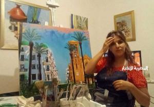 قراءة في أعمال الفنانة المغربية العصامية "لبنى المزابي "