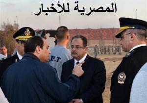 وزارة الداخلية: تثمن زيارة الرئيس السيسى..وتؤكد :زيارة عظيمة ..ورسائل هامة