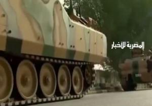 الدبابات التركية تتجول في شوارع الدوحة