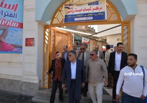 محافظ الدقهلية يتفقد مركز شباب ميت رومي بدكرنس