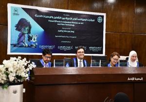 وزير الثقافة يشارك في مناقشة علمية متميزة بمجمع الفنون والثقافة