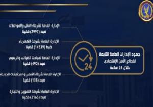 الداخلية تضبط 14 ألف قضية سرقة كهرباء خلال 24 ساعة.. إنفوجراف