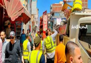 رفع 369حالة إشغال طريق مخالف خلال حملات مكبرة بالبحيرة