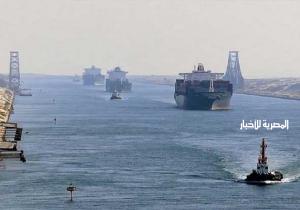 قناة السويس أهم شريان ملاحي يربط حركة التجارة بين الشرق والغرب  ... لم تتأثر سلبا بالأزمات الدولية العاصفة / أنوجراف