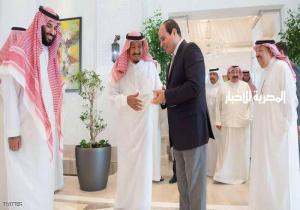 العاهل السعودي يستقبل الرئيس المصري في "نيوم"