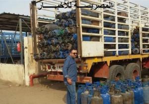 وزارة التموين فى الغربية: ضخ 16 ألف طن مواد بترولية و5 آلاف أسطوانة بوتاجاز