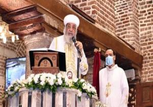 ننشر نص عظة البابا تواضروس فى قداس عيد دخول المسيح أرض مصر