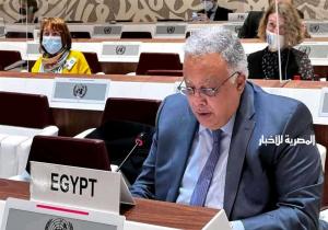 مندوب مصر بالأمم المتحدة يدعو لإخلاء الشرق الأوسط من أسلحة الدمار الشامل