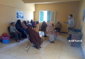الكشف على 1398 مواطنا خلال قافلة طبية مجانية بالبحيرة