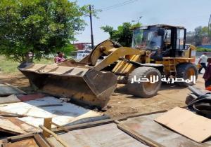 إزالة 16 حالة تعدي على مساحة 822 متر مربع بالبحيرة