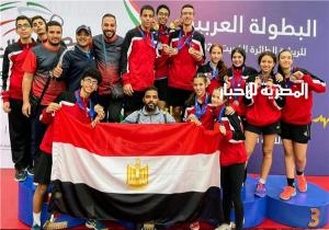 مصر تحصد 12 ميدالية في البطولة العربية لناشئي الريشة الطائرة
