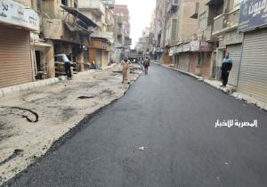 محافظ الجيزة يوجه بسرعة إنجاز مشروعات رصف الطرق بالأحياء / صور وفيديو