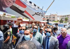 لليوم الثانى على التوالي محافظ البحيرة يواصل جولاته الميدانية على اللجان الإنتخابية